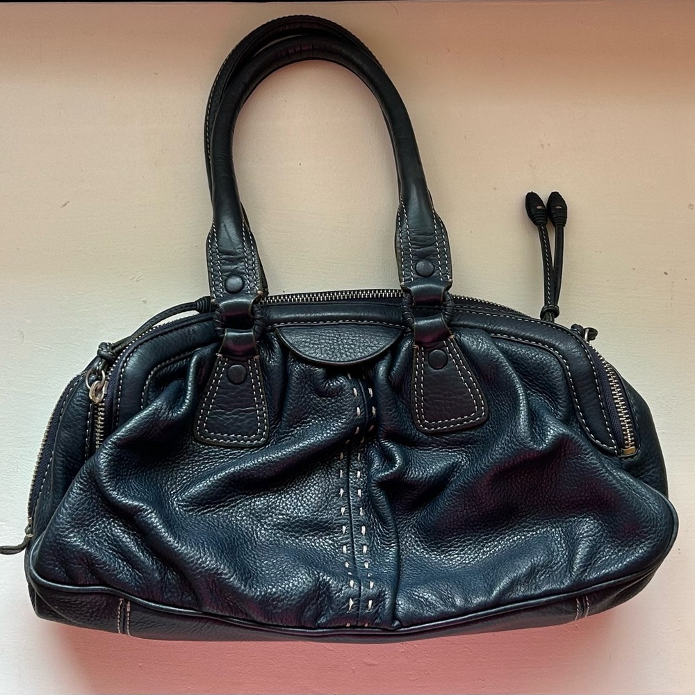 Beautiful leather handbag